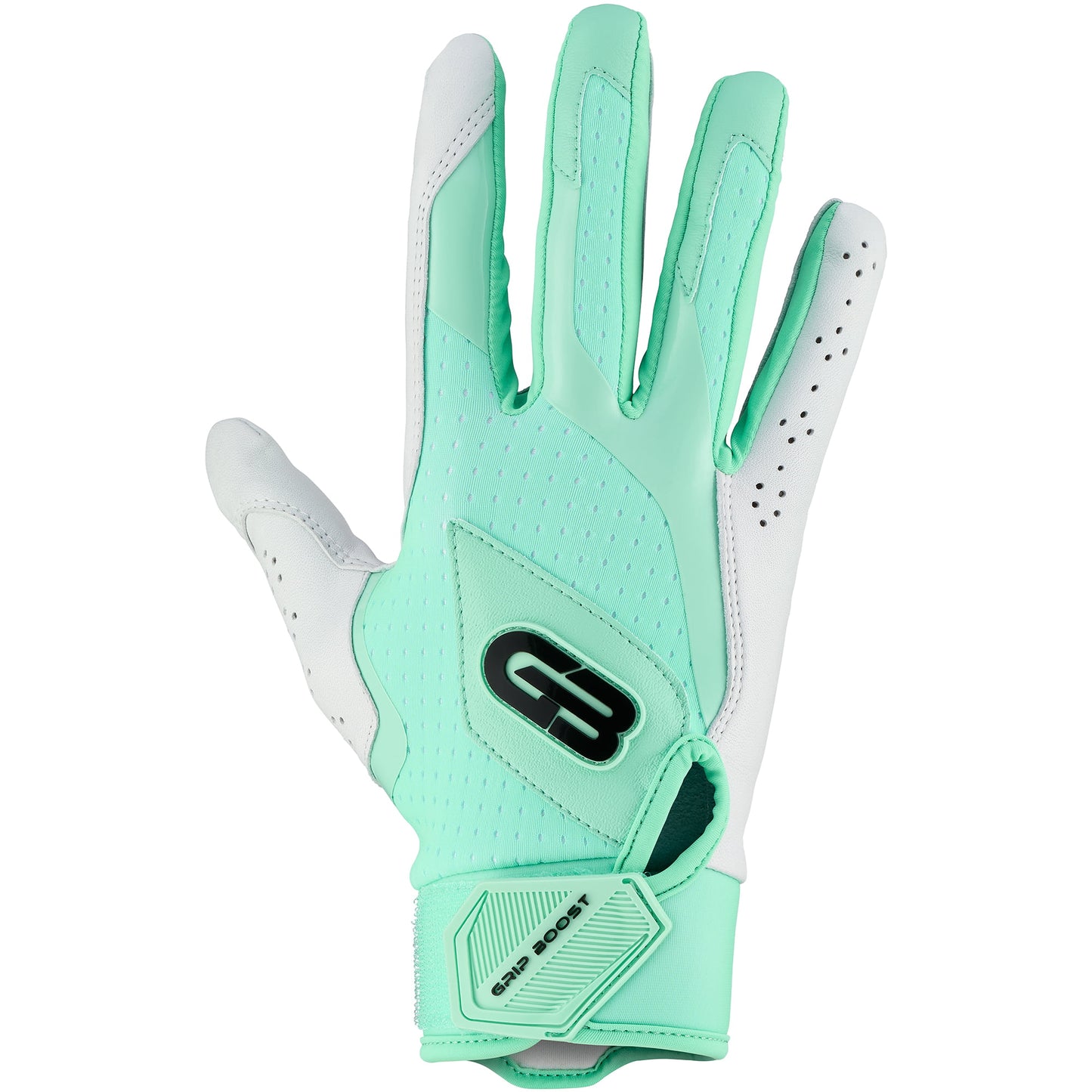 Grip Boost Batting Gloves Grip Boost Loaded Baseball Batting Gloves with Boost Plus Leather - Mint