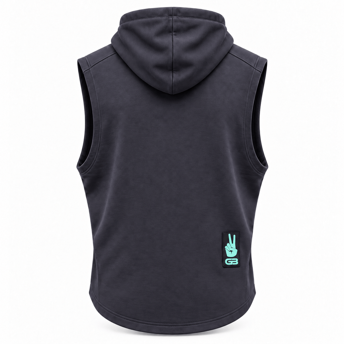 Grip Boost Hoodie Grip Boost Breakaway Sleeveless Hoodie - Charcoal/Mint