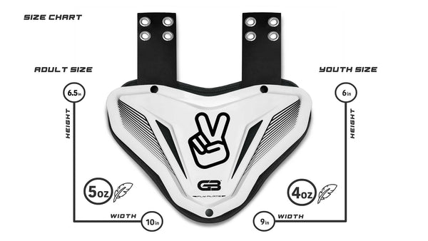 Grip Boost Fly Plate Football Back Plate - Adult & Youth
