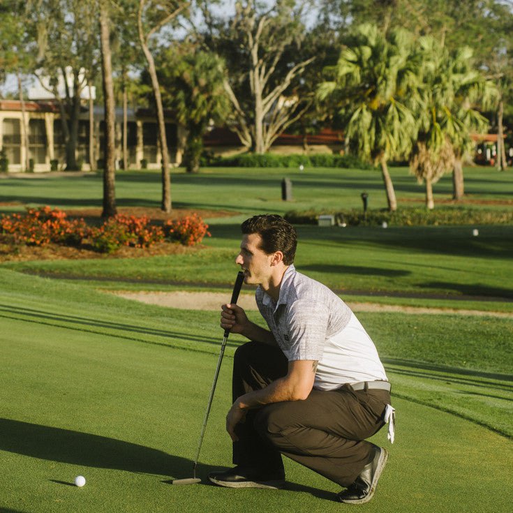 Grip Boost putter grip on the course