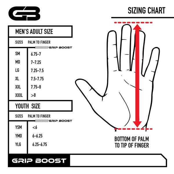 Grip Boost Solid Red Stealth 6.0 Boost Plus Football Gloves