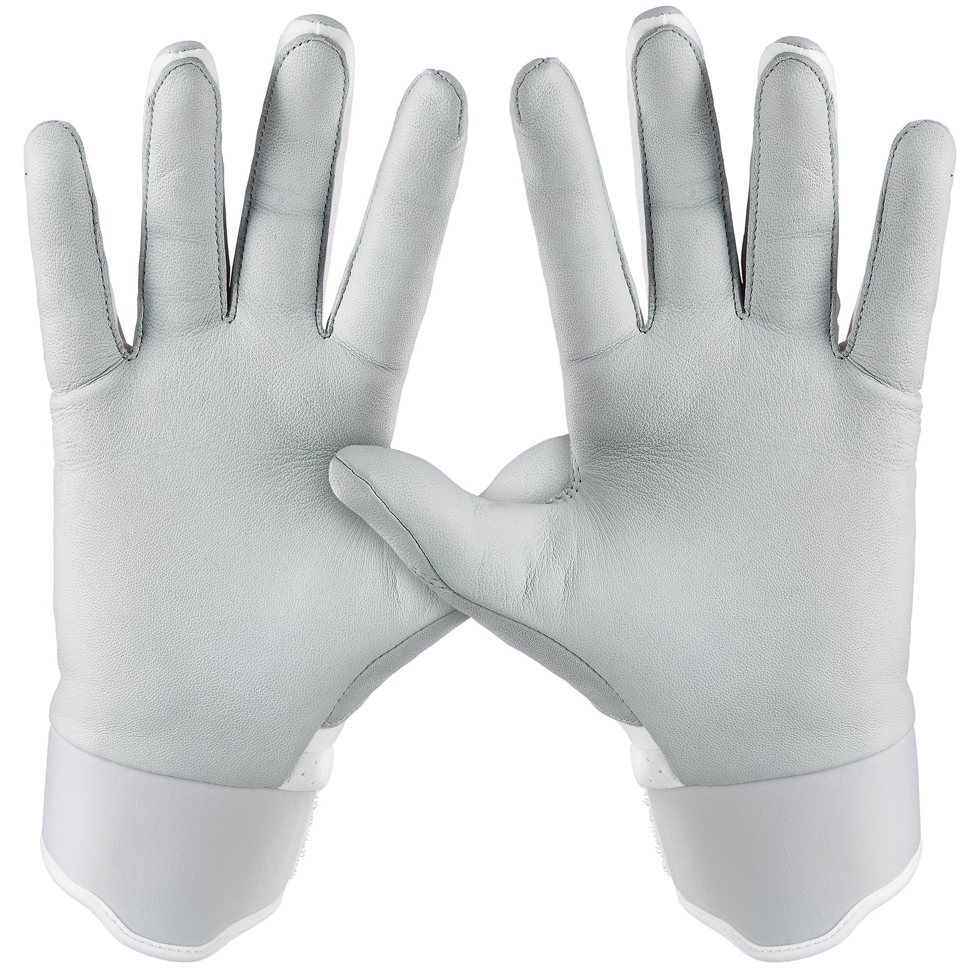 Grip Boost Batting Gloves Grip Boost Loaded White Baseball Batting Gloves with Boost Plus Leather - Youth Sizes