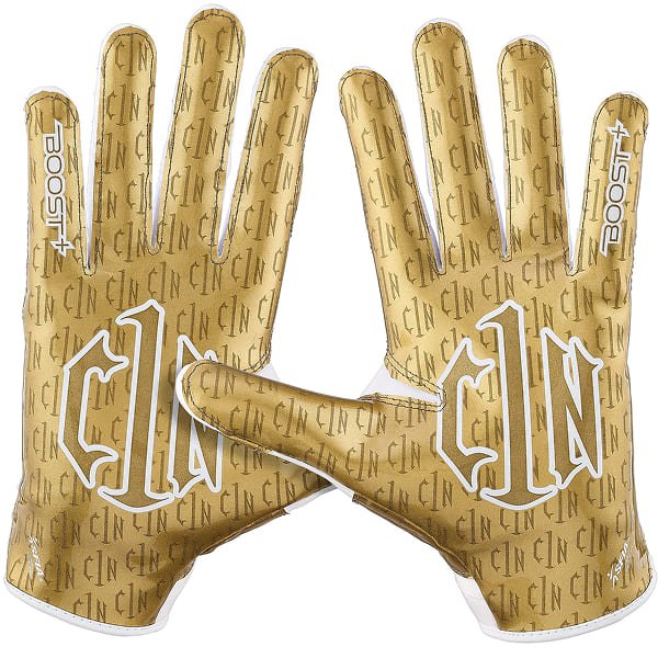 Grip Boost Football Receiving Gloves Grip Boost Cam Newton Stealth 6.0 Football Gloves - Adult Sizes