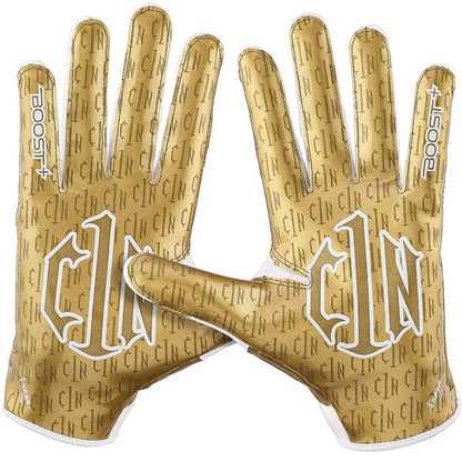 Grip Boost Football Receiving Gloves Grip Boost Cam Newton Stealth 6.0 Football Gloves - Adult Sizes