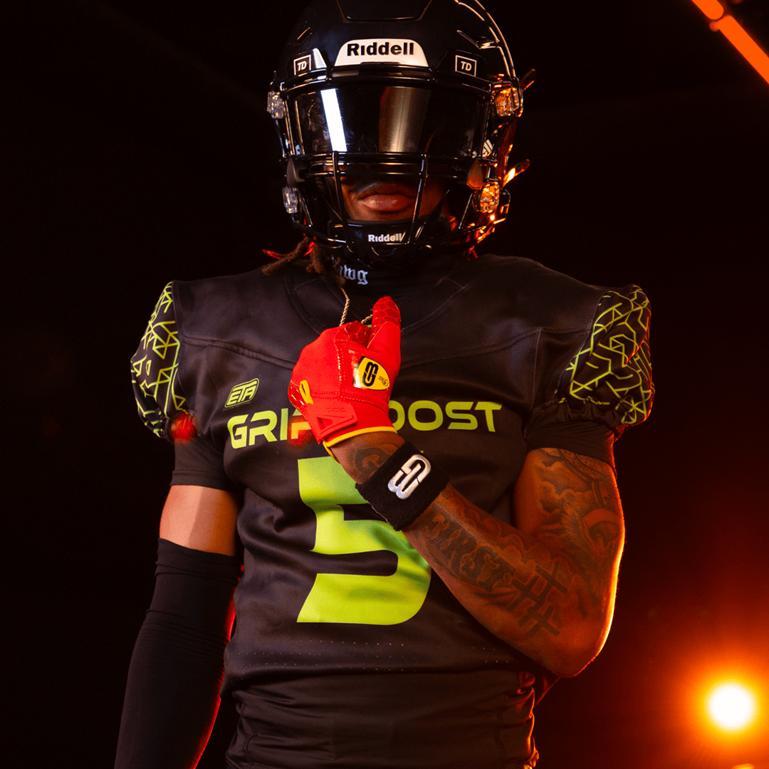 Grand Prix DNA 2.0 Football Gloves | All-Weather Grip Gloves