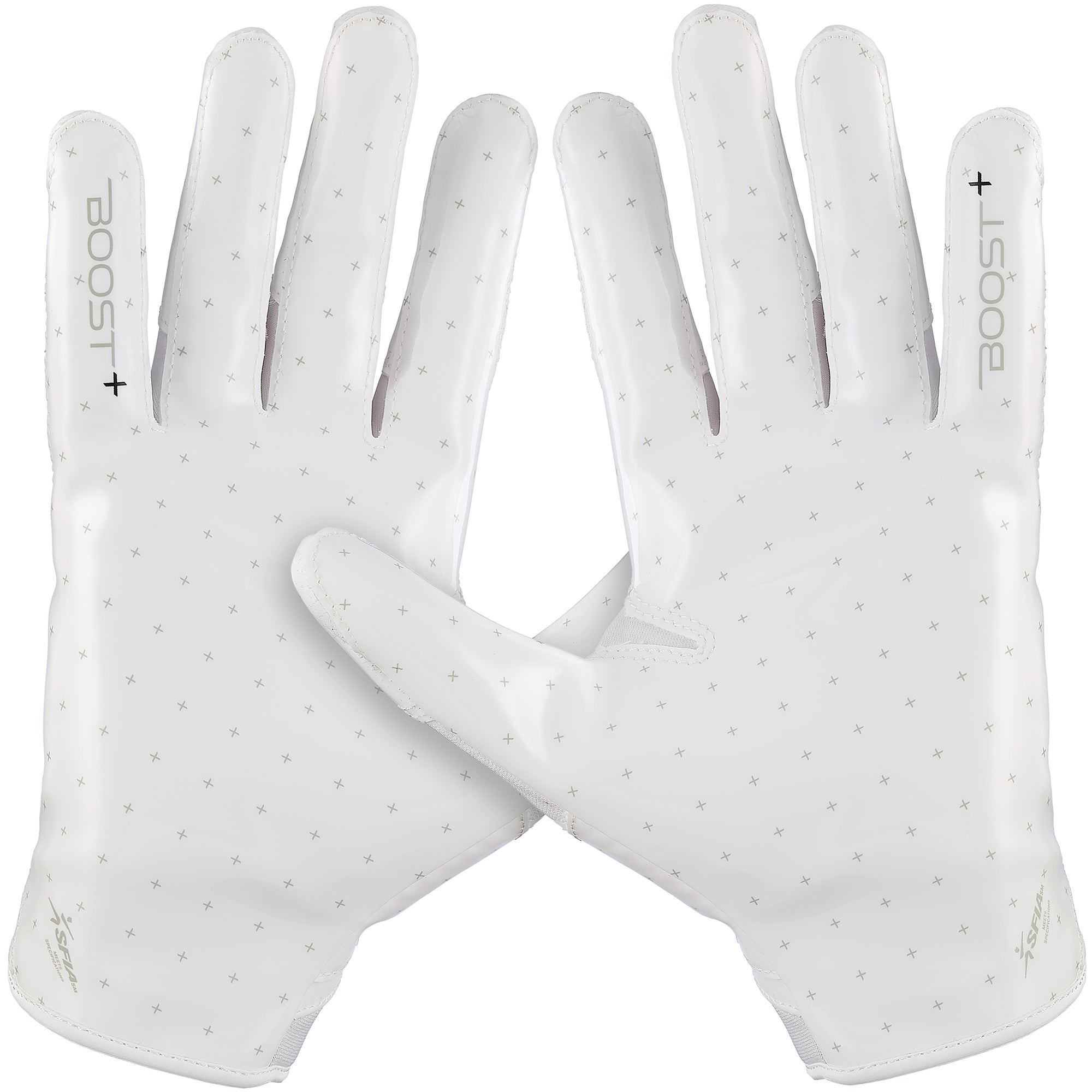 Stickiest White Football Gloves | Wide Receiver Gloves – Grip Boost