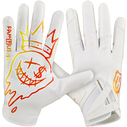 Grip Boost Football Receiving Gloves White / Small DeSean Jackson Limited Edition Stealth 6.0 Football Gloves
