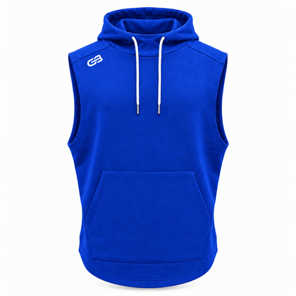 Grip Boost Hoodie Grip Boost Breakaway Sleeveless Hoodie - Blue/White