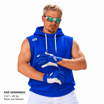 Grip Boost Hoodie YS Grip Boost Breakaway Sleeveless Hoodie - Blue/White