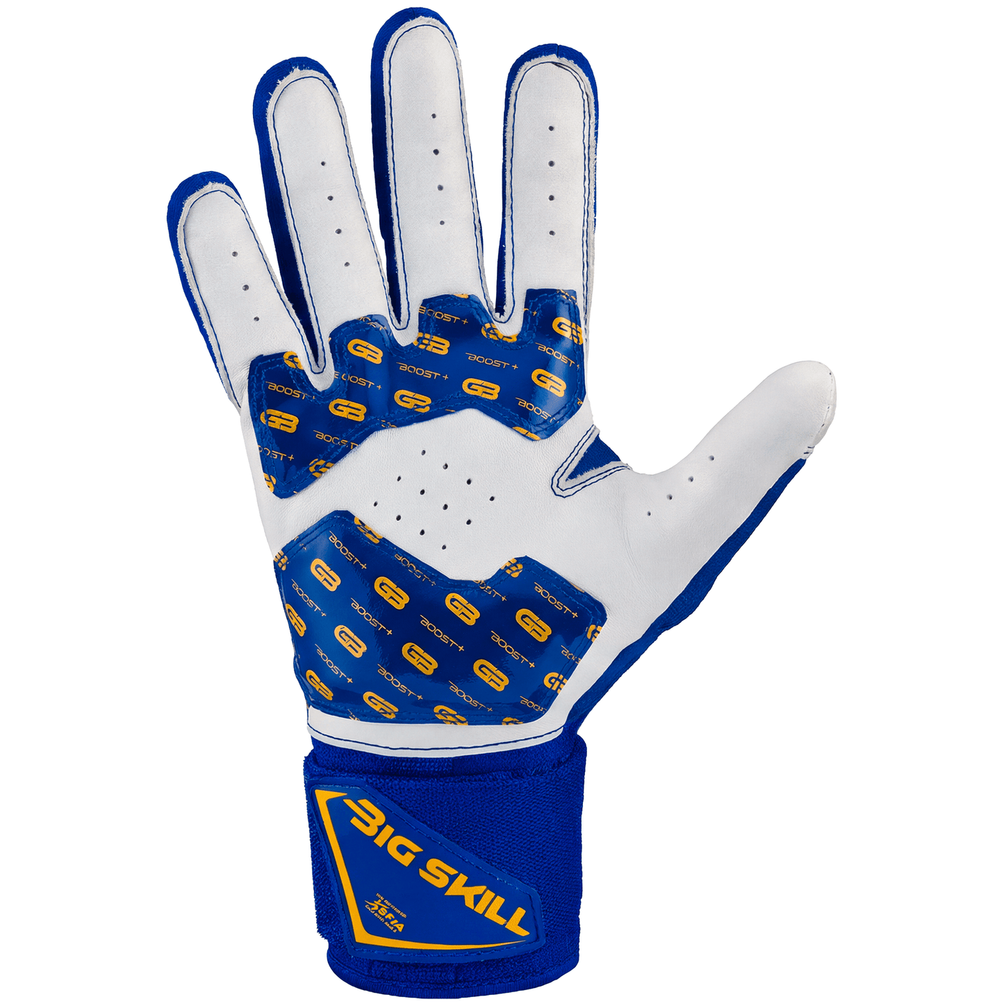 Grip Boost Lineman Gloves Grip Boost Big Skill 2.0 Lineman Football Gloves – Blue
