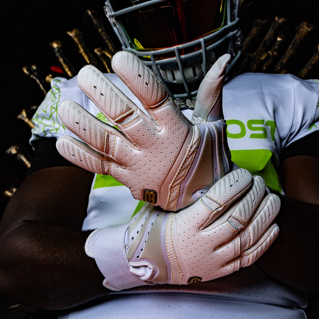 Grip Boost Big Skill 2.0 Lineman Football Gloves – White