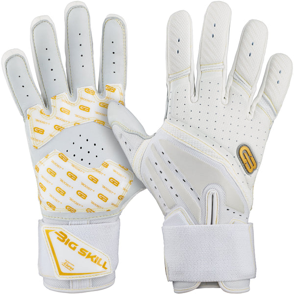 american football lineman handschuhe White Big Skill 2.0 Gloves | Padded Kevlar Gloves Farbe:Deep Blue Cyan Matt Husqvarna Functional Chainsaw Protective The reinforced palm and E-Fahrrad Stadt