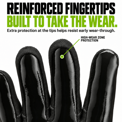 Grip Boost Work Gloves Grip Boost ClutchGrip EZFit Utility Work Gloves - Black