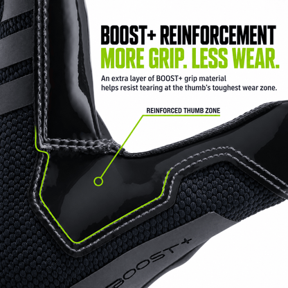 Grip Boost Work Gloves Grip Boost ClutchGrip EZFit Utility Work Gloves - Black