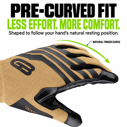 Grip Boost Work Gloves Grip Boost ClutchGrip EZFit Utility Work Gloves - Coyote