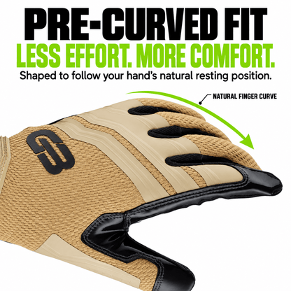 Grip Boost Work Gloves Grip Boost ClutchGrip Pro Tactical Utility Work Gloves - Coyote