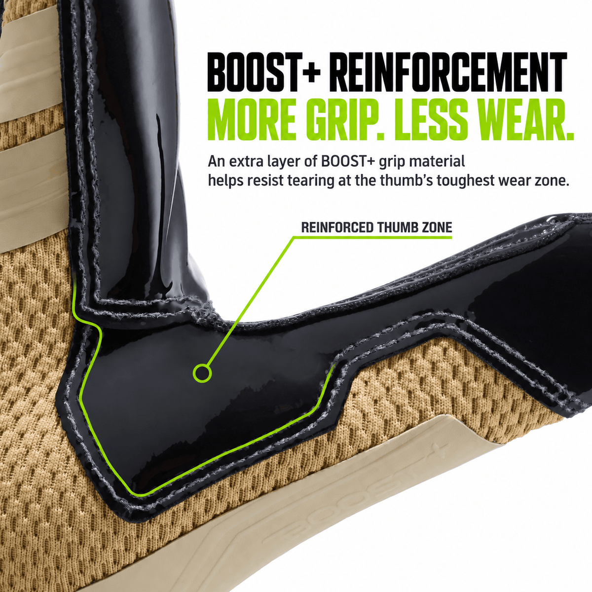 Grip Boost Work Gloves Grip Boost ClutchGrip Pro Tactical Utility Work Gloves - Coyote