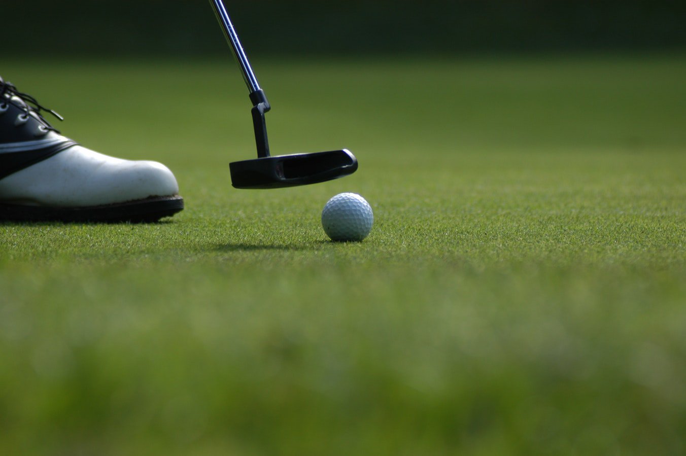 Image of a player putting on the green