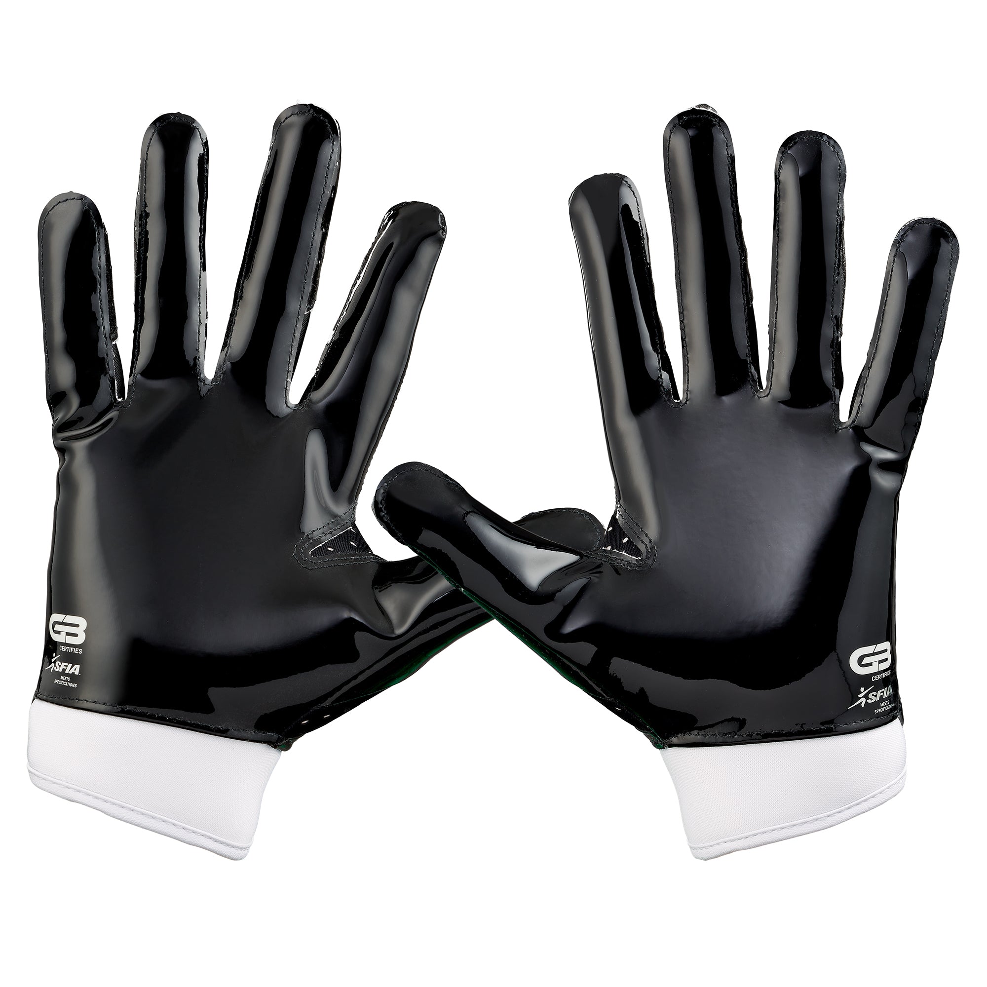 Grip Boost Stealth White Football Gloves - Youth Sizes – SHRUUMZ