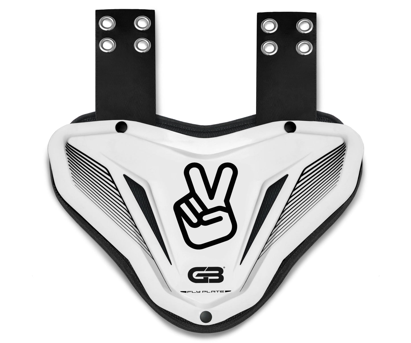 Grip Boost Football Equipment White / Adult Grip Boost Fly Plate Football Back Plate - Adult & Youth